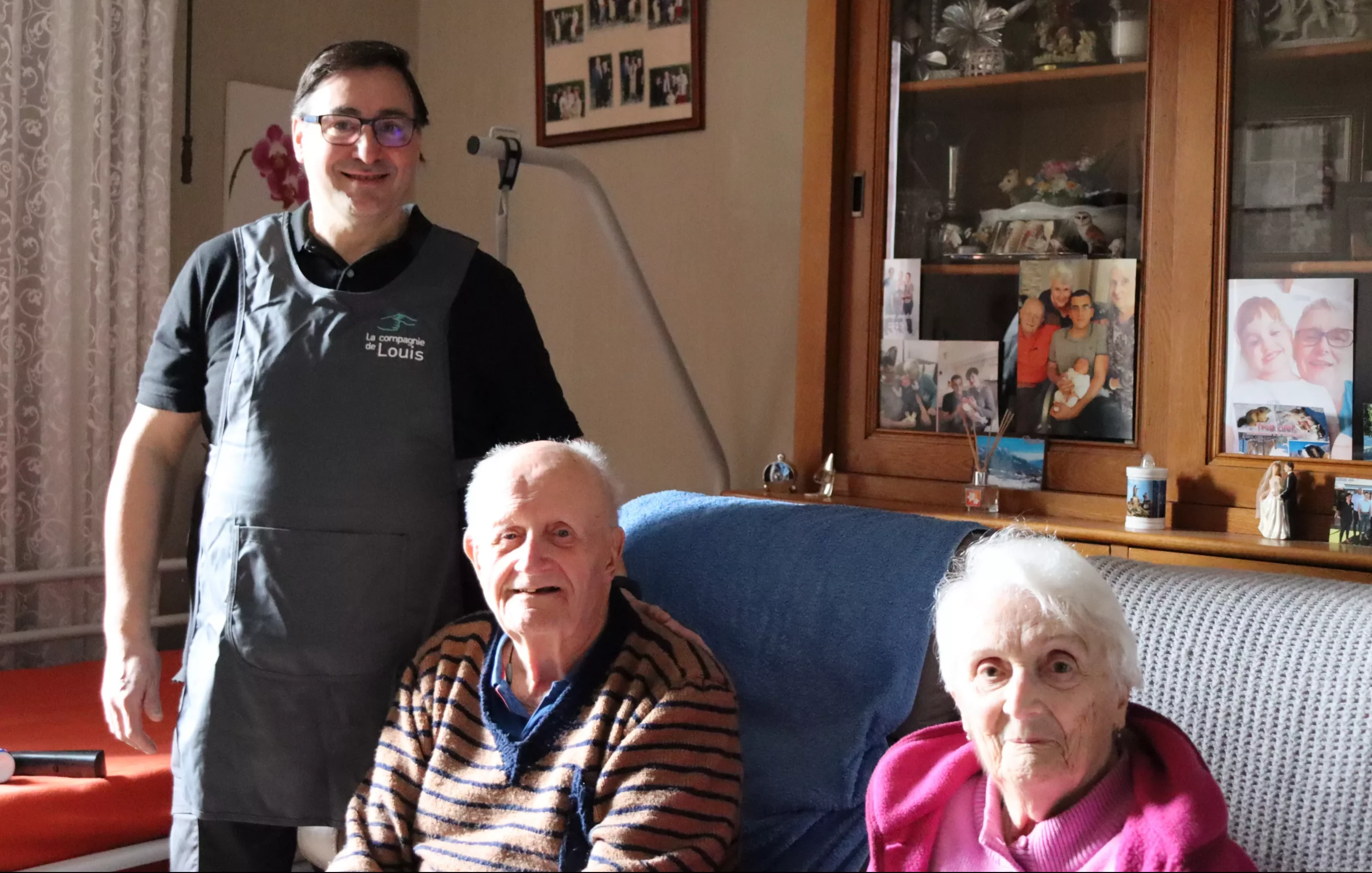 Monsieur et Madame G, bénéficiaires de l'agence Compagnie de Louis Villeurbanne